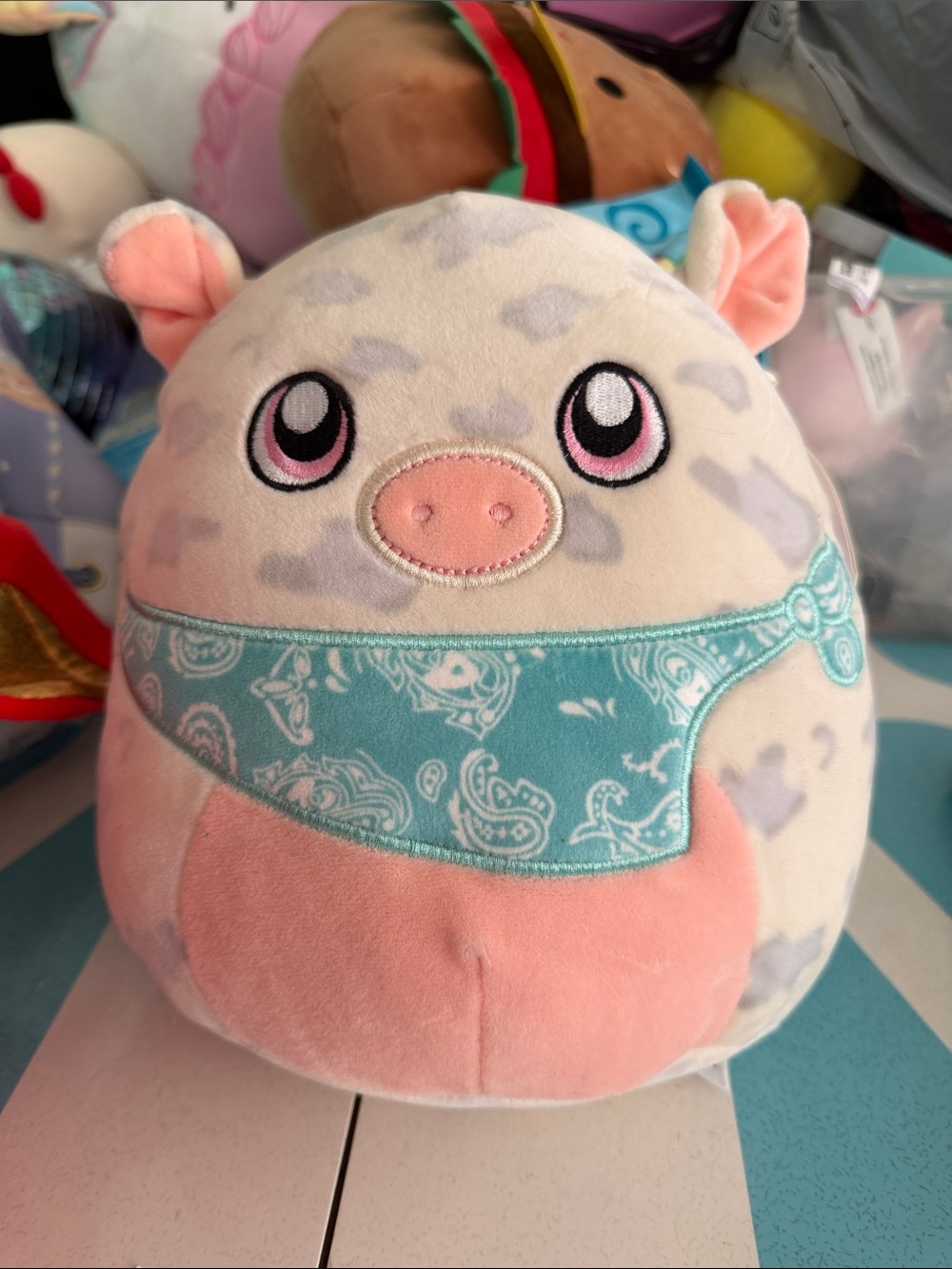 Squishmallows Rosie 8” Pig (Anime Eyes)